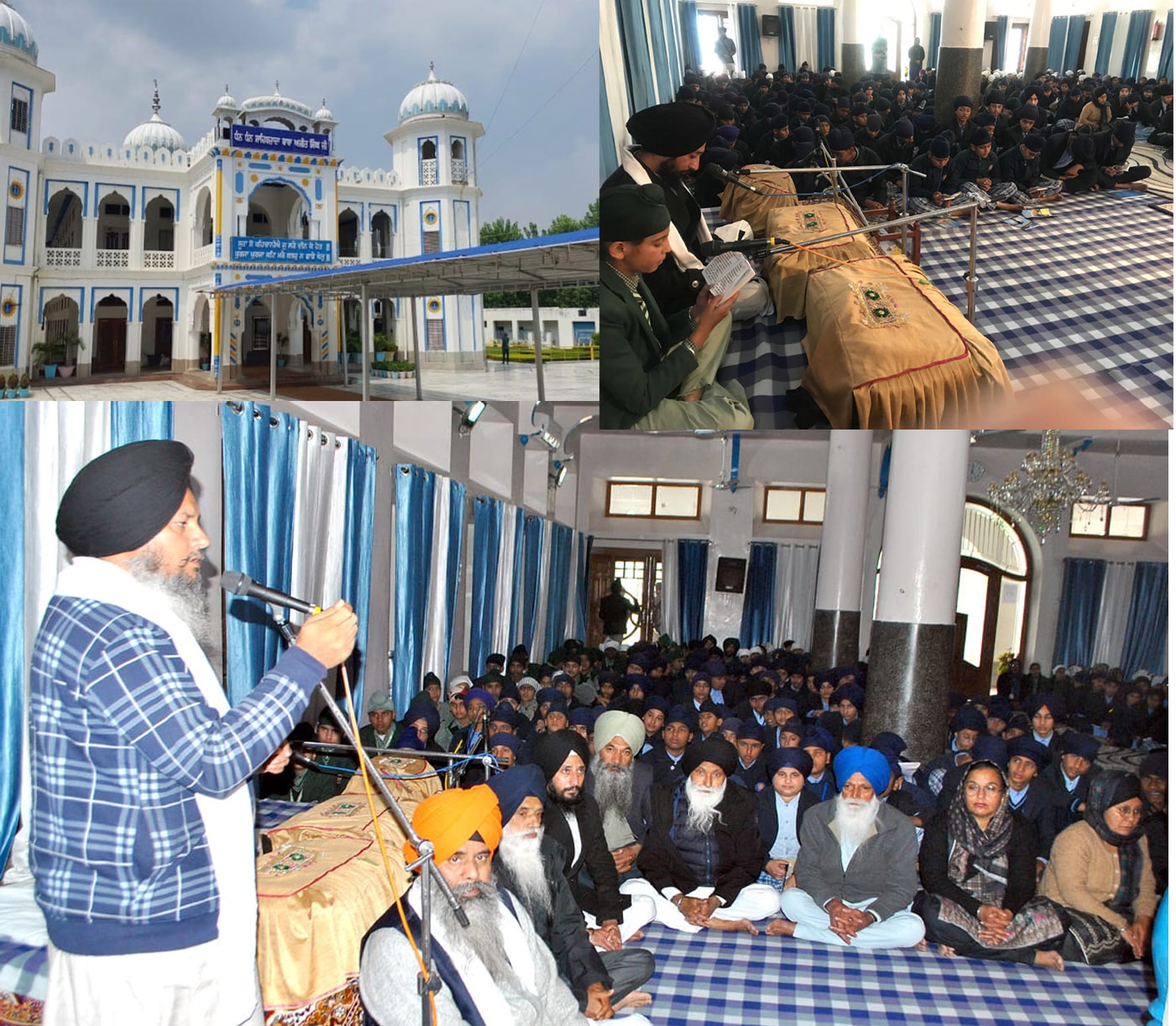 In memory of Mata Gujar Kaur ji and the four Sahibzades, a three-day Gurmati training camp has started